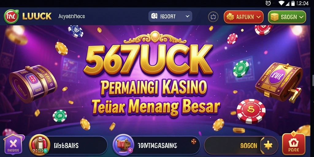 Tangkapan layar utama dari gameplay kasino yang seru dan mengasyikkan.