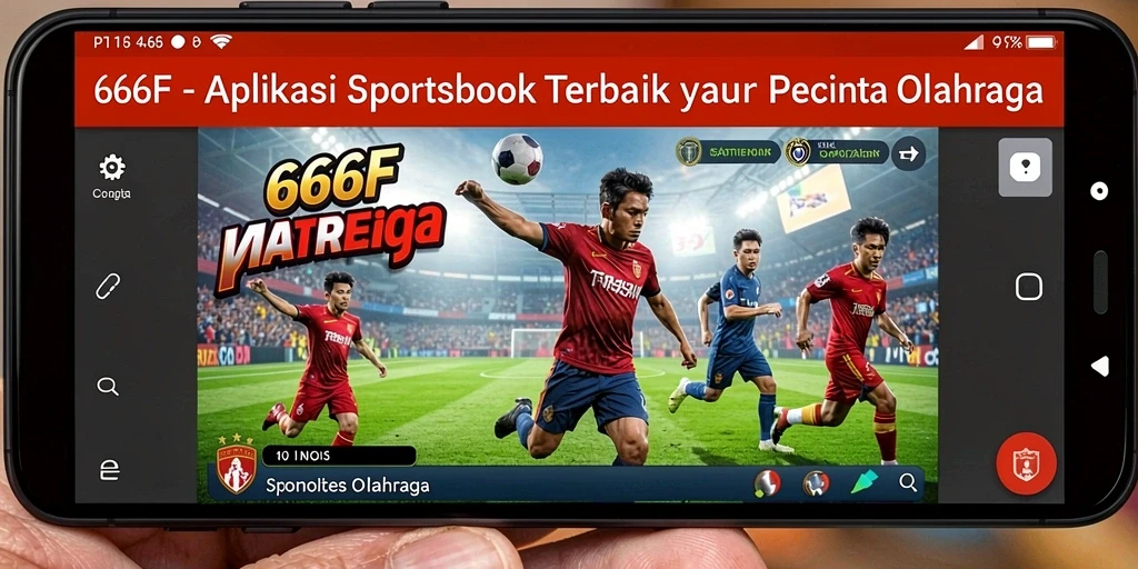 Screenshot gameplay Sportsbook 666F menampilkan antarmuka taruhan yang menarik.