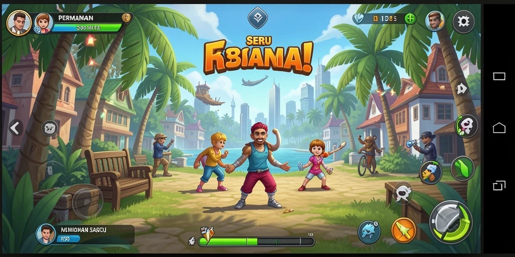 Screenshot gameplay F32 yang menampilkan tantangan seru dan grafis menarik.