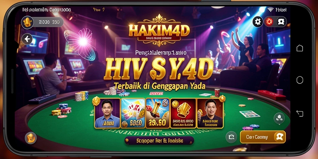 Tampilan gameplay Live Casino yang mendebarkan di HAKIM4D.