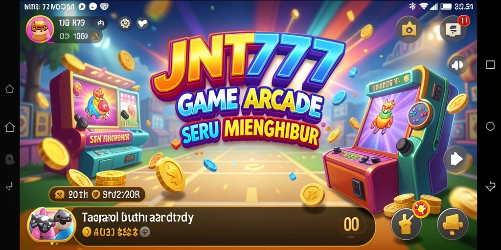 Screenshot utama JNT777 menunjukkan aksi gameplay yang seru dan menantang.