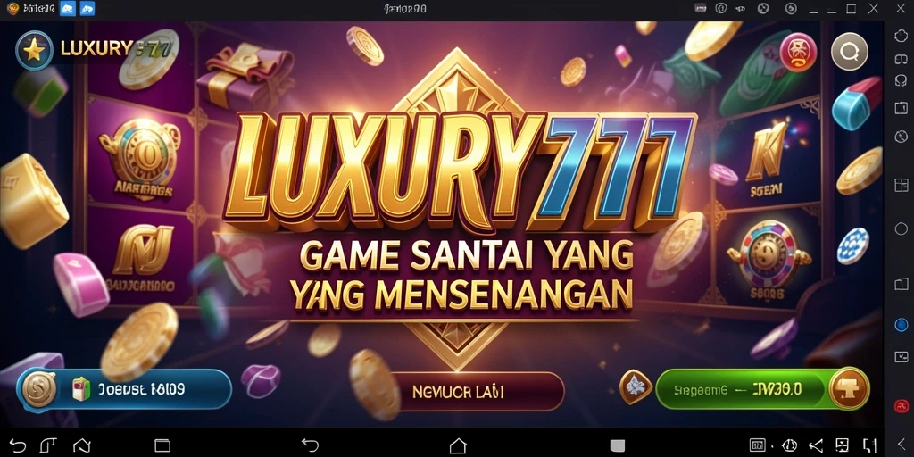 Tampilan gameplay menarik dari LUXURY777 yang menghibur.