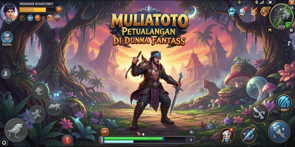 Tampilan gameplay seru dari MULIATOTO yang penuh tantangan.