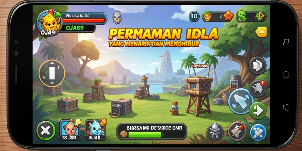 Tampilan gameplay OJA89 yang menawan dan interaktif.