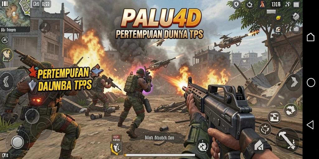 Tampilan gameplay seru dari PALU4D yang menunjukkan aksi pertempuran intens.