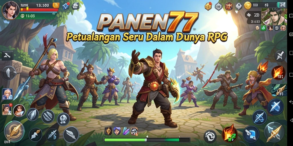 Tangkapan layar gameplay dari <strong>PANEN77</strong> menampilkan petualangan menarik di dunia RPG.