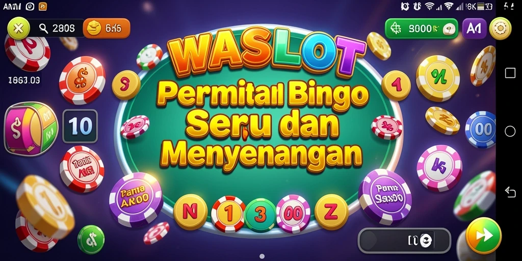 Screenshot utama menunjukkan gameplay Bingo yang seru.