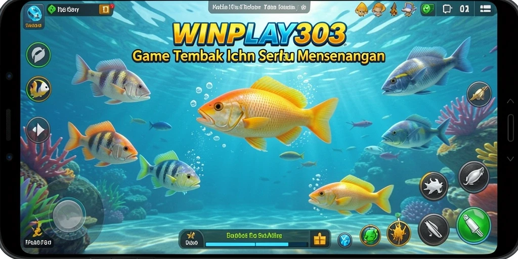 Gameplay seru WINPLAY303 dengan aksi menembak ikan.